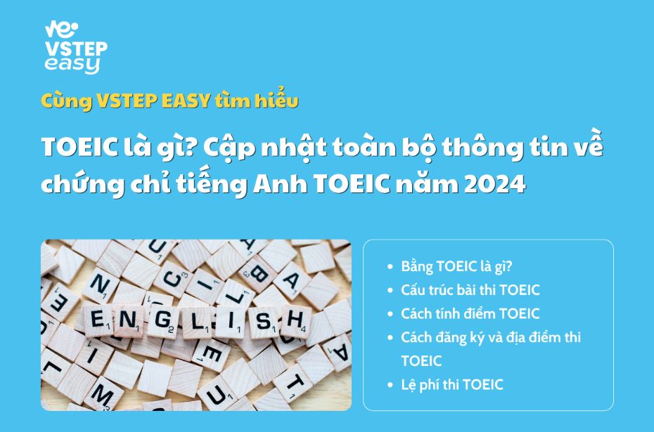TOEIC là gì? Cập nhật toàn bộ thông tin về chứng chỉ tiếng Anh TOEIC năm 2024