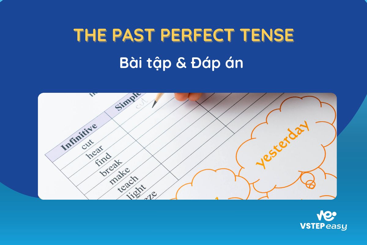 Bài tập có đáp án về thì quá khứ hoàn thành