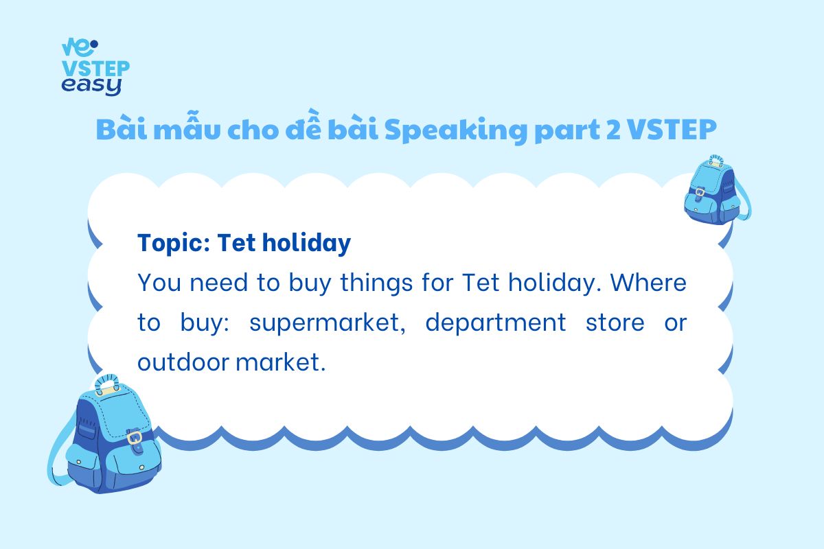 Bài mẫu speaking part 2