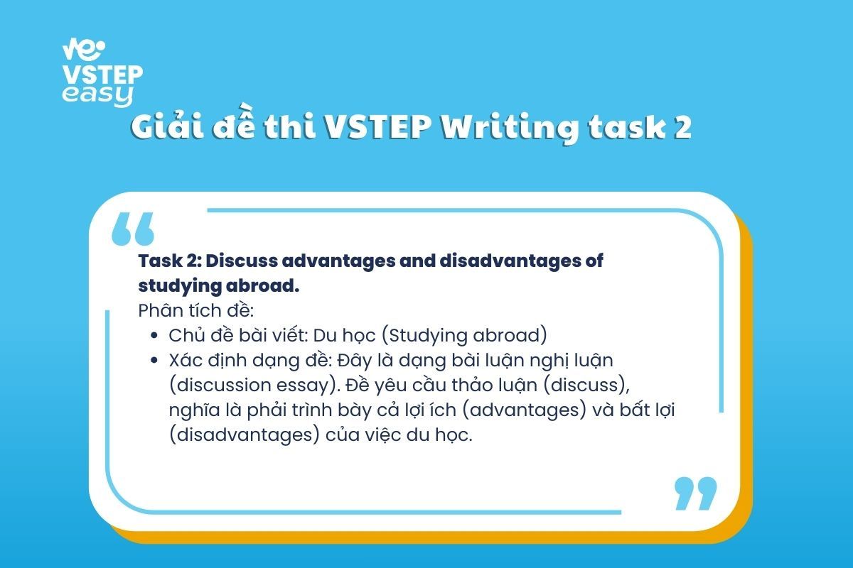 Giải đề thi VSTEP Writing task 2 trường ĐH Thương Mại ngày 23-24/12/2023