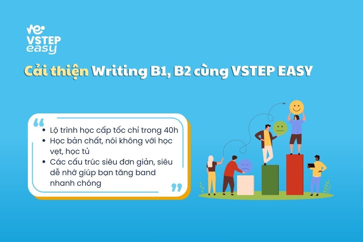 Cải thiện VSTEP Writing cùng VSTEP EASY