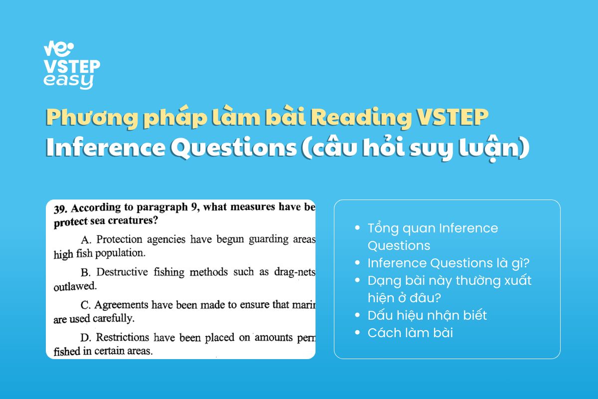 Bí quyết lấy điểm dạng bài Inference Questions trong VSTEP Reading
