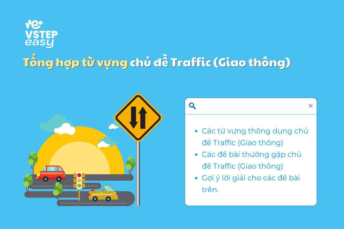 Tổng hợp từ vựng chủ đề Traffic (Giao thông)