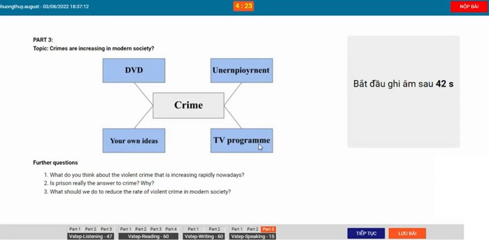 VSTEP Master - Web thi thử VSTEP Online