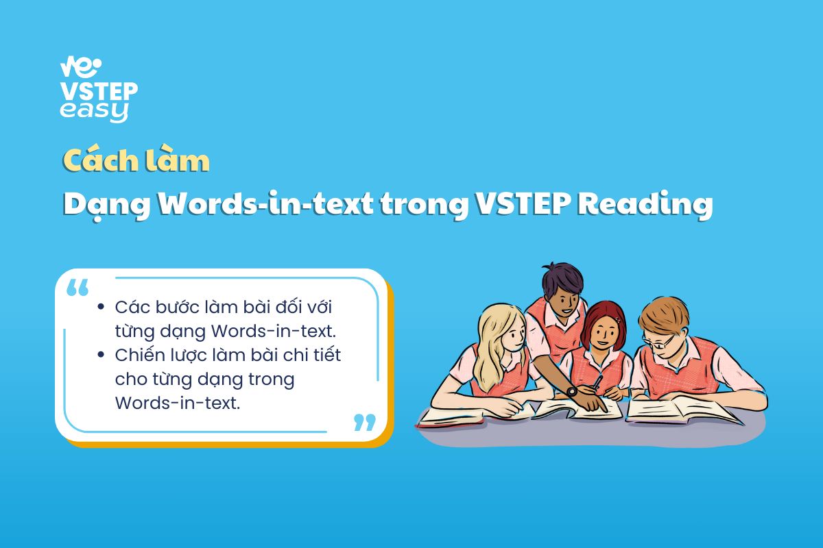 Cách làm dạng Words-in-context trong VSTEP Reading