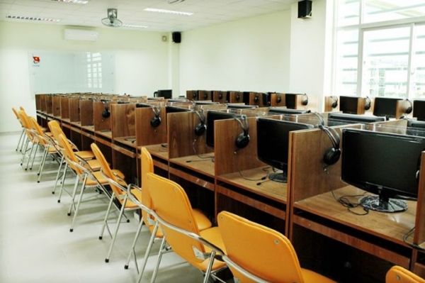 Cơ sở vật chất phòng thi của Trường Đại học Tây Nguyên