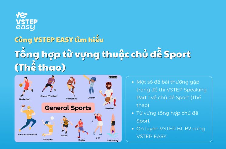 Từ vựng tổng hợp chủ đề Sport (Thể thao)