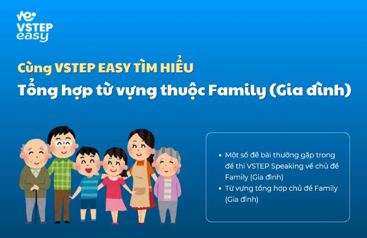 Tổng hợp từ vựng thuộc Family (Gia đình)