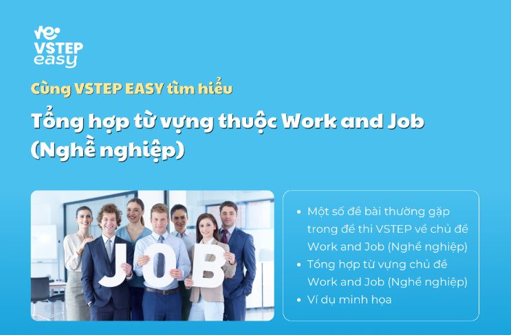 Tổng hợp từ vựng thuộc Work and Job (Nghề nghiệp)