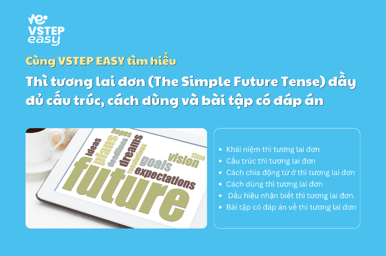 Thì tương lai đơn đầy đủ cấu trúc, cách dùng và bài tập có đáp án