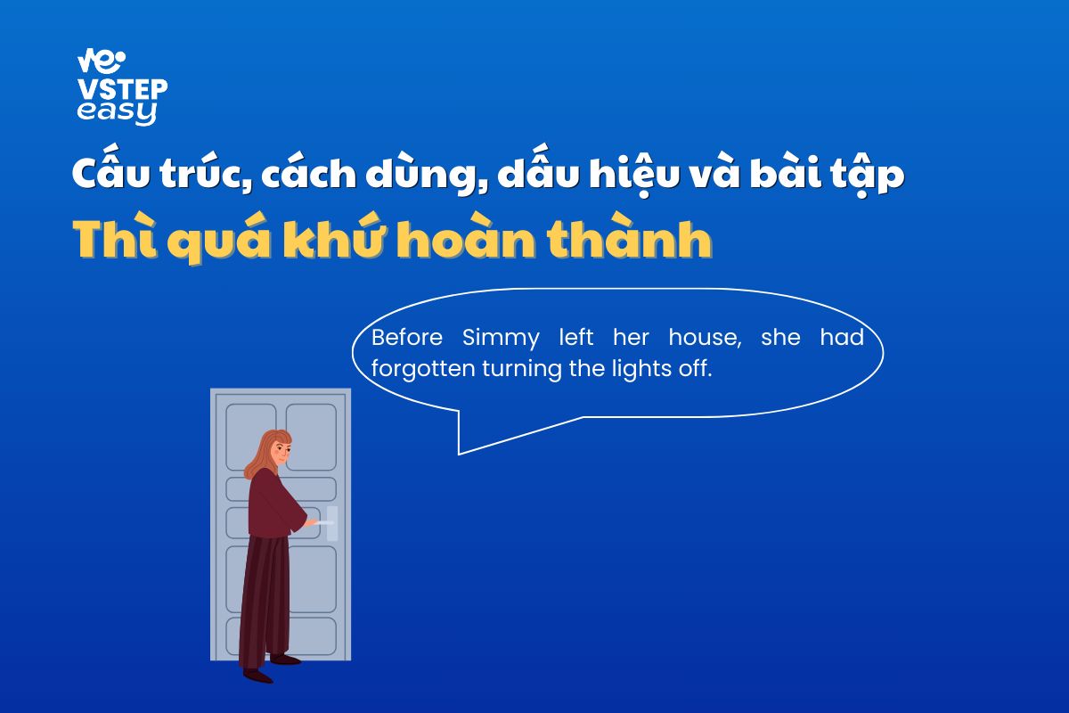 Thì quá khứ hoàn thành (Past perfect tense)