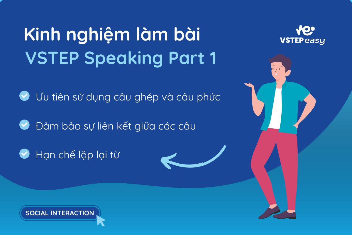 Kinh nghiệm làm bài VSTEP Speaking