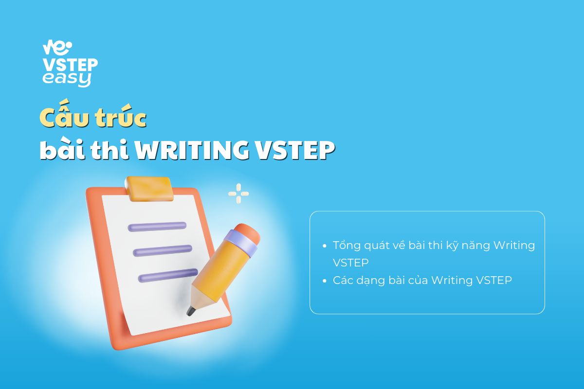 Cách làm chủ bài thi Writing VSTEP