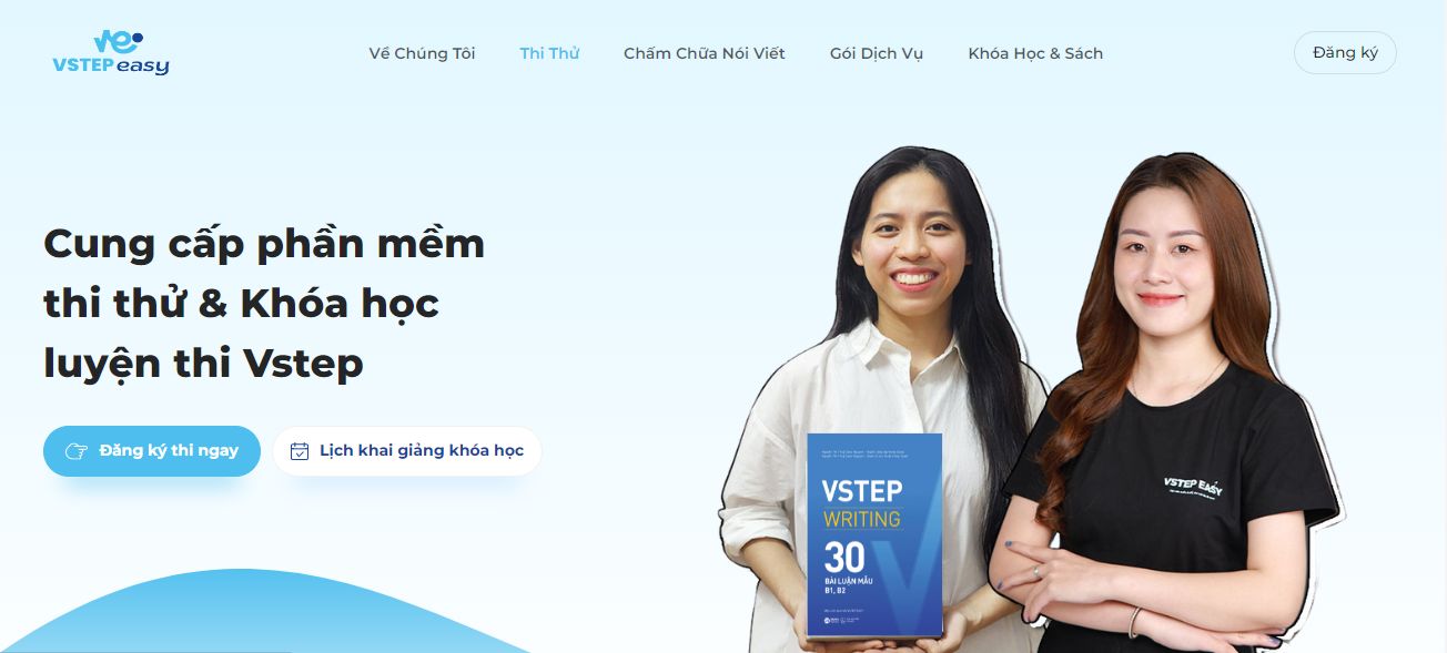Website thi thử của VSTEP EASY