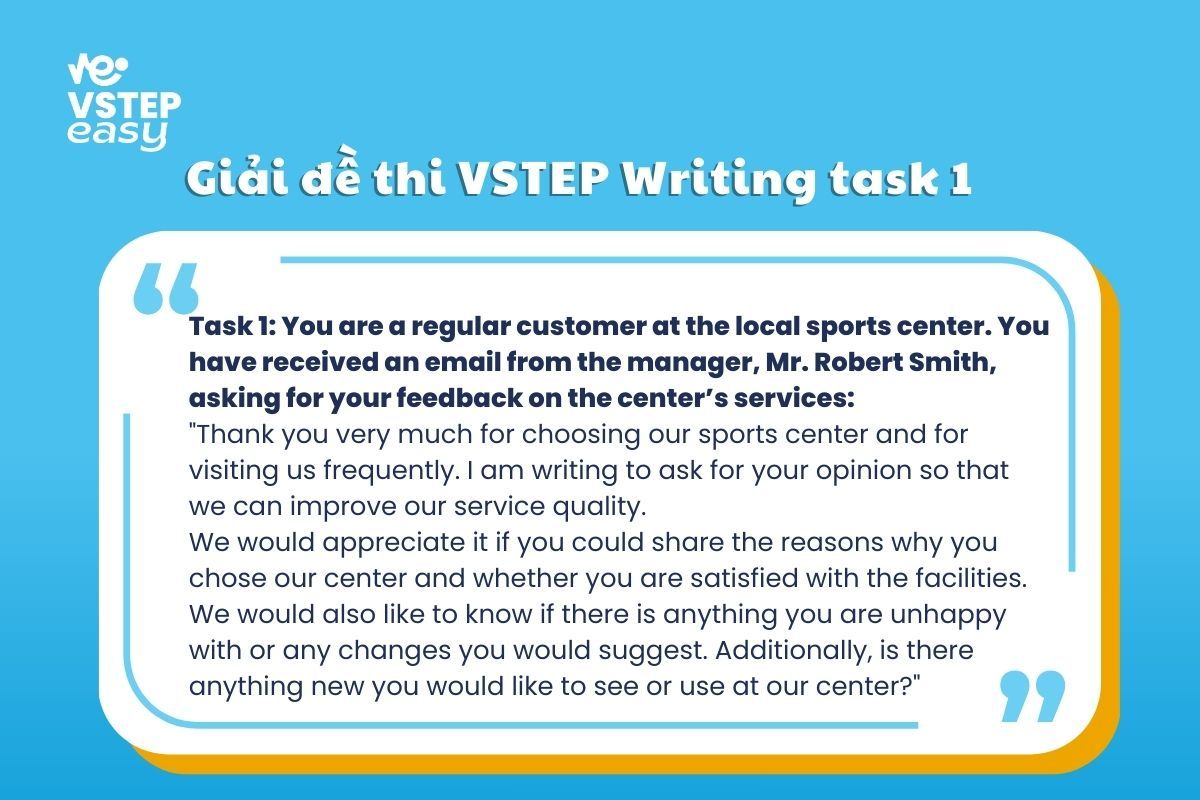 Giải đề thi VSTEP Writing Task 1 Học viện Báo chí và Tuyên truyền ngày 16-17/01/2024