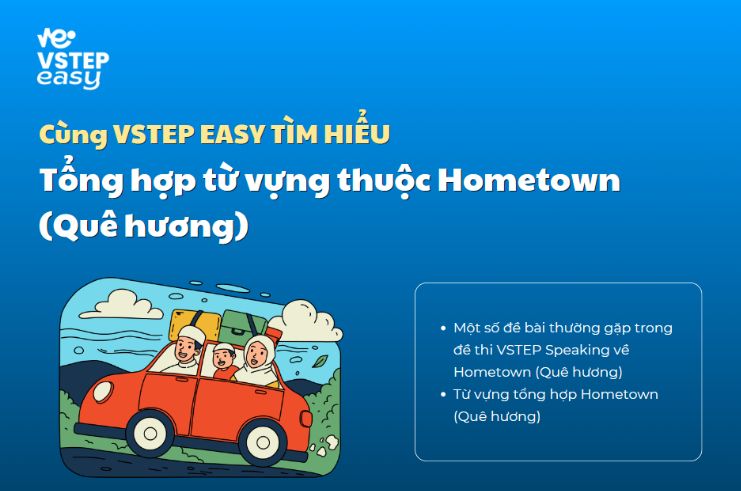 Tổng hợp từ vựng thuộc Hometown (Quê hương)