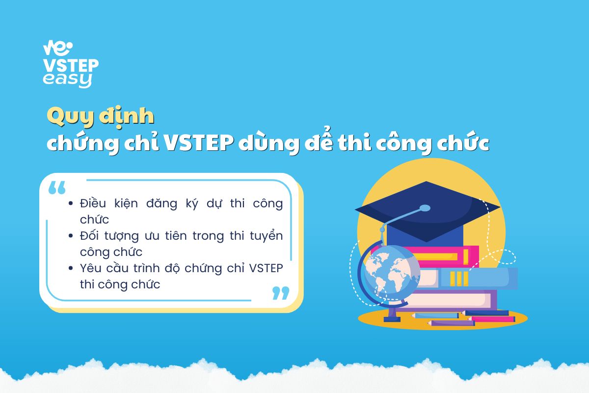Quy định chứng chỉ VSTEP dùng để thi công chức