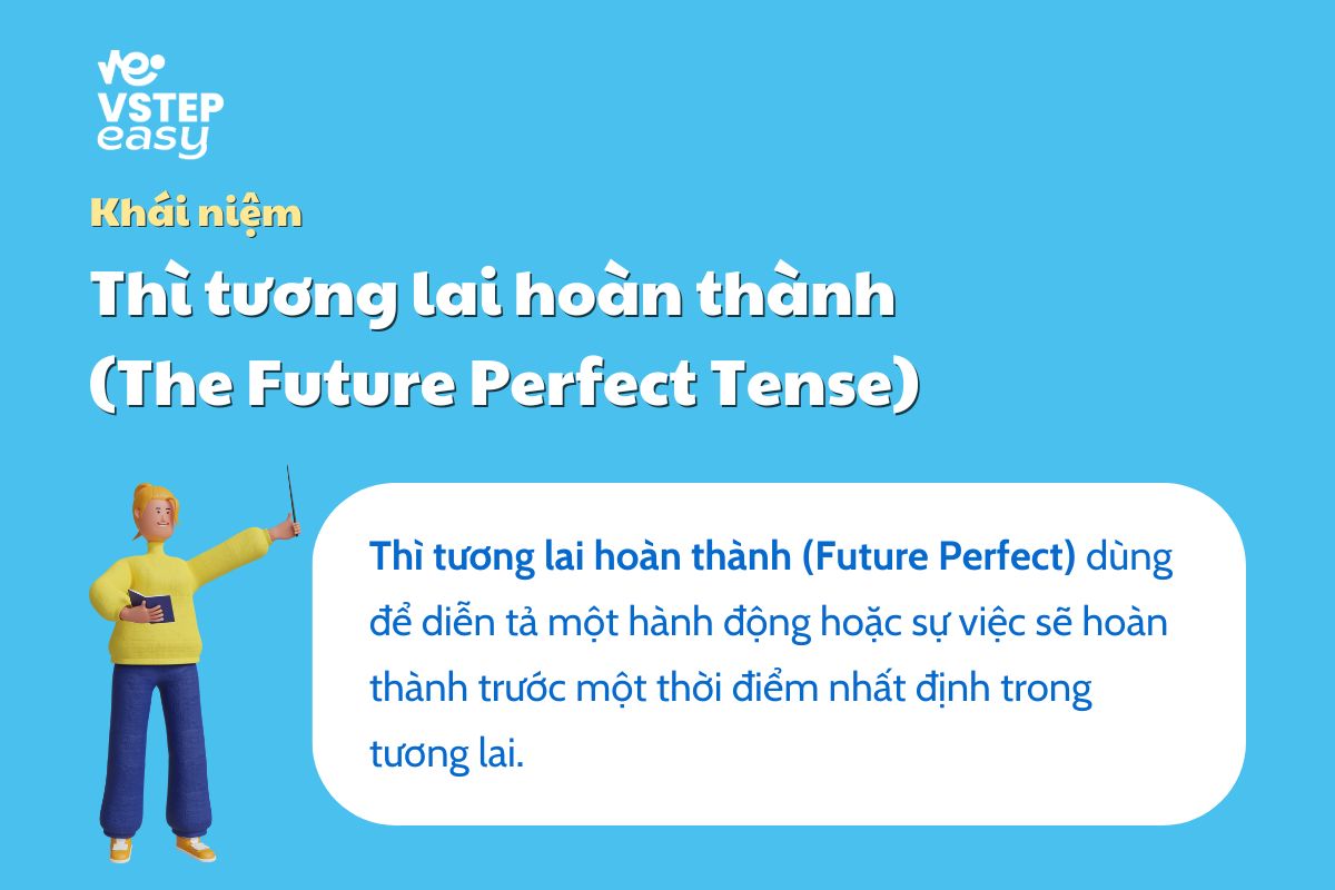 Khái niệm thì tương lai hoàn thành (The Future Perfect Tense)